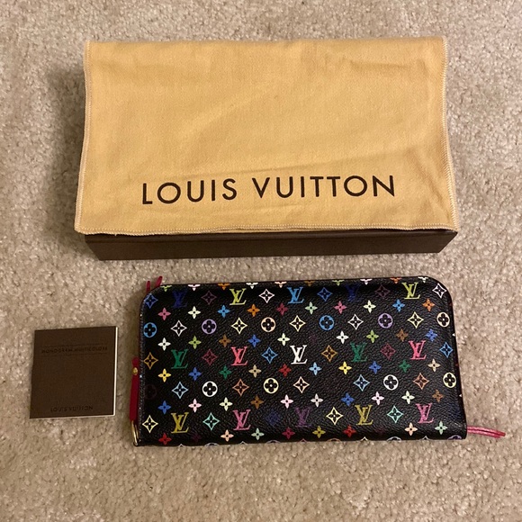 Louis Vuitton Handbags - Authentic Louis Vuitton Multicolore pink Insolite Wallet bag